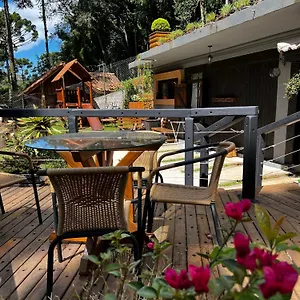 Casa Da Flor Com Lareira Casa de Férias